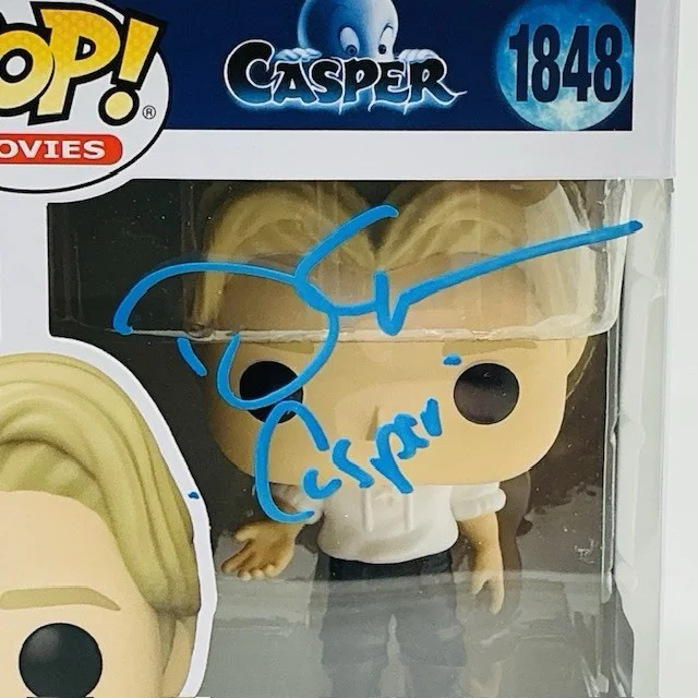 Devon Sawa Autographed CHASE Casper The Friendly Ghost Funko Pop #1848 LE OC, image 2