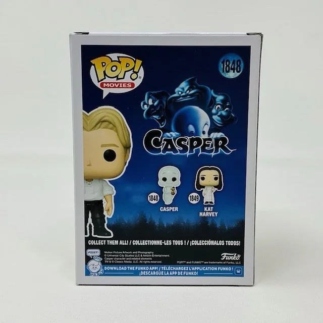 Devon Sawa Autographed CHASE Casper The Friendly Ghost Funko Pop #1848 LE OC, image 4