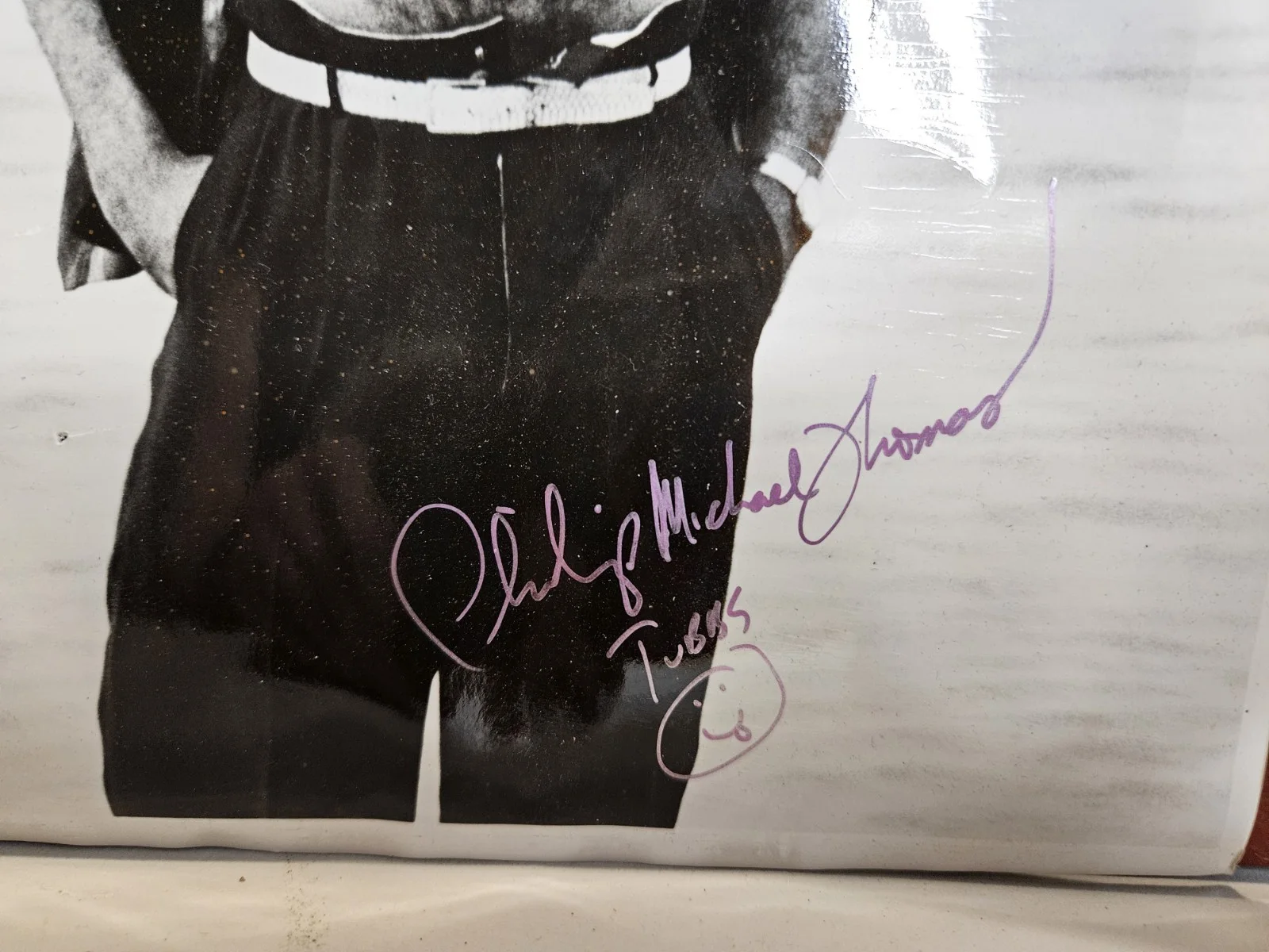 Philip Michael Thomas Detective Ricardo Rico Tubbs Photo Autograph Miami Vice, image 2