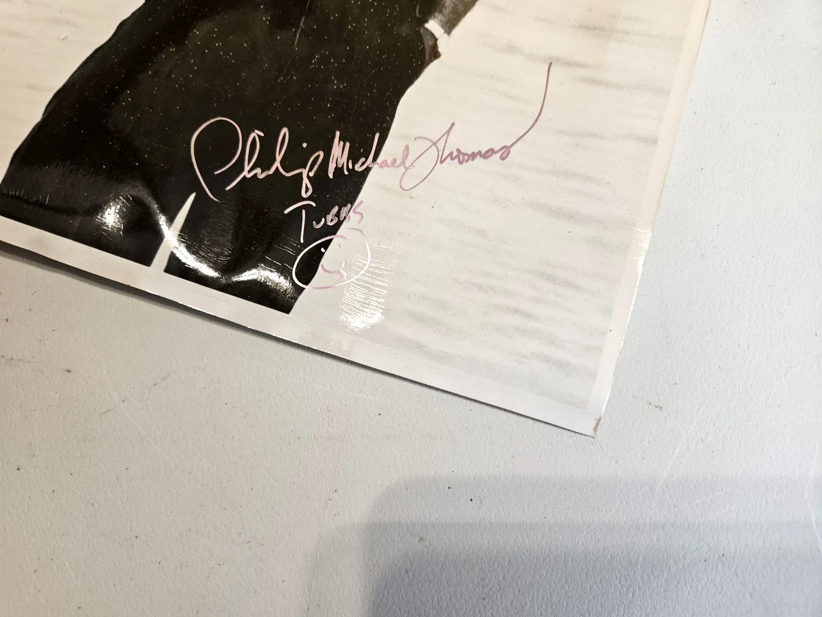 Philip Michael Thomas Detective Ricardo Rico Tubbs Photo Autograph Miami Vice, image 5