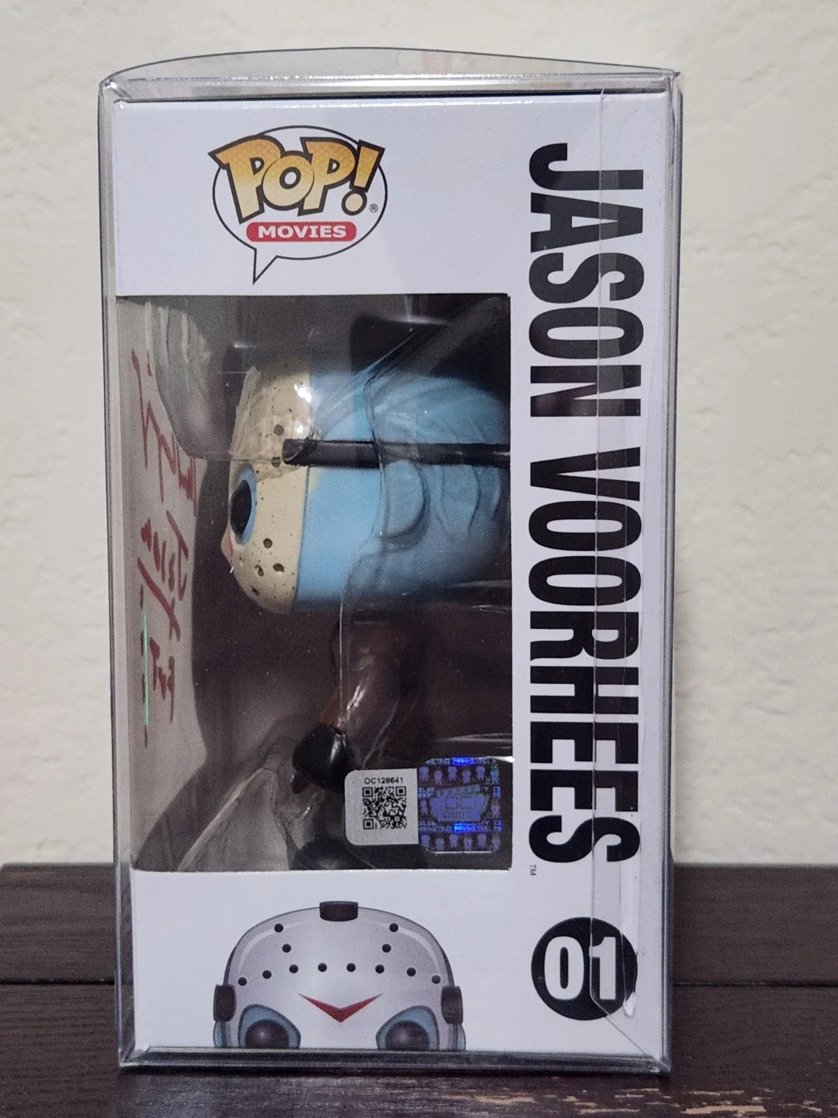 Ken Kirzinger — Signed KEN KIRZINGER Jason Voorhees Freddy Vs Jason Autograph Funko OCCM COA, изображение 4