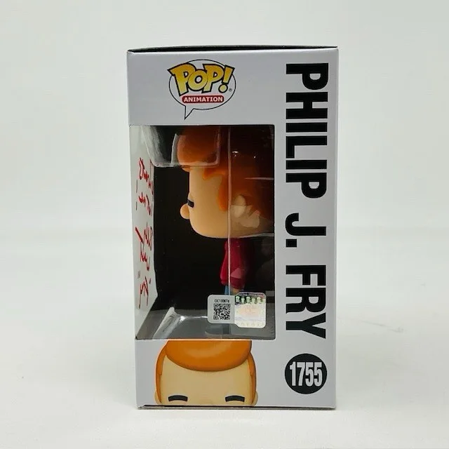 Billy West — Billy West Autographed Philip J. Fry Futurama My Parents Let Me! Funko Pop #1755, изображение 5