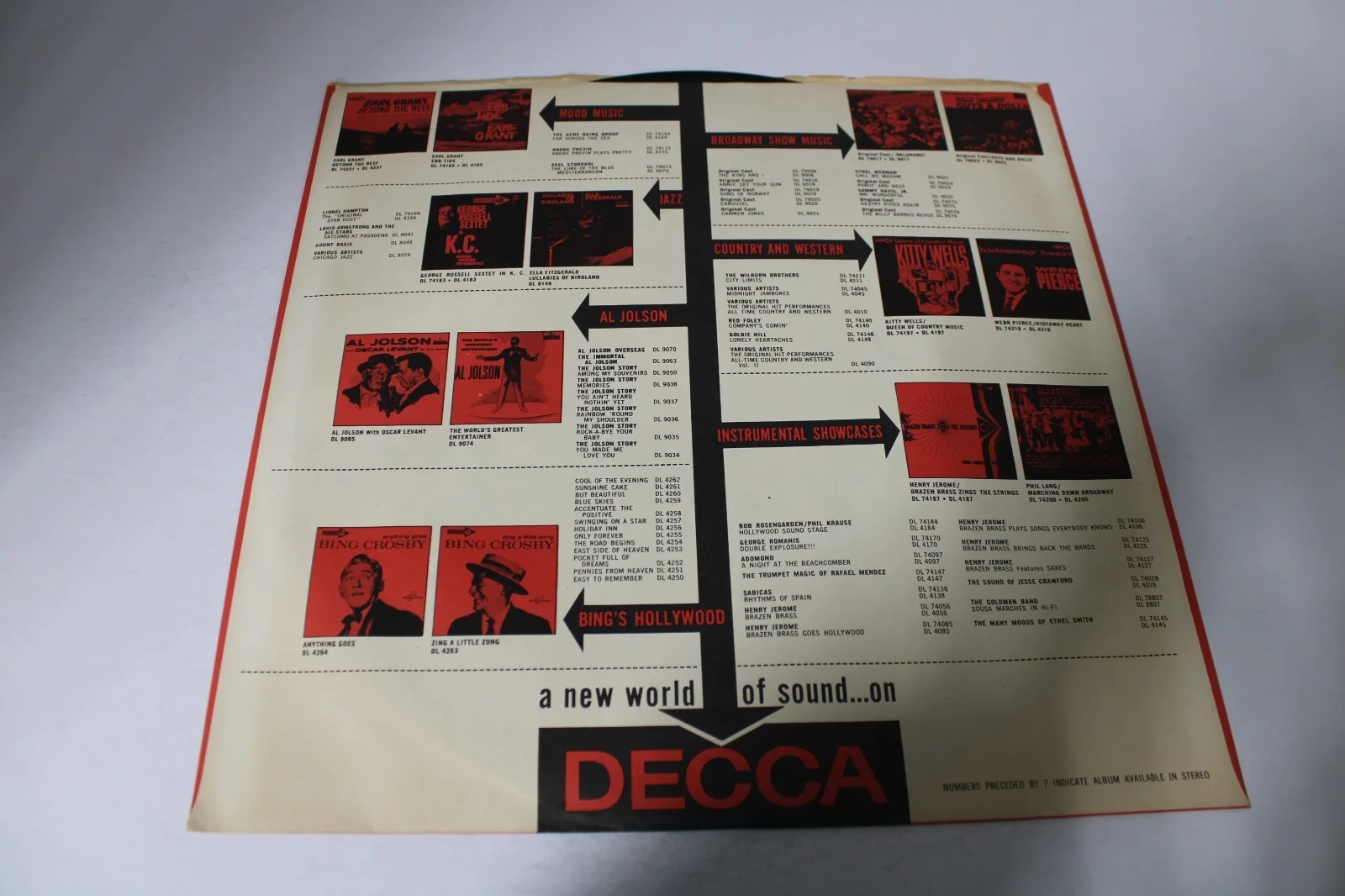 George Feyer autographed signed record album Italian Melodies 33 rpm, vinyl LP, изображение 5