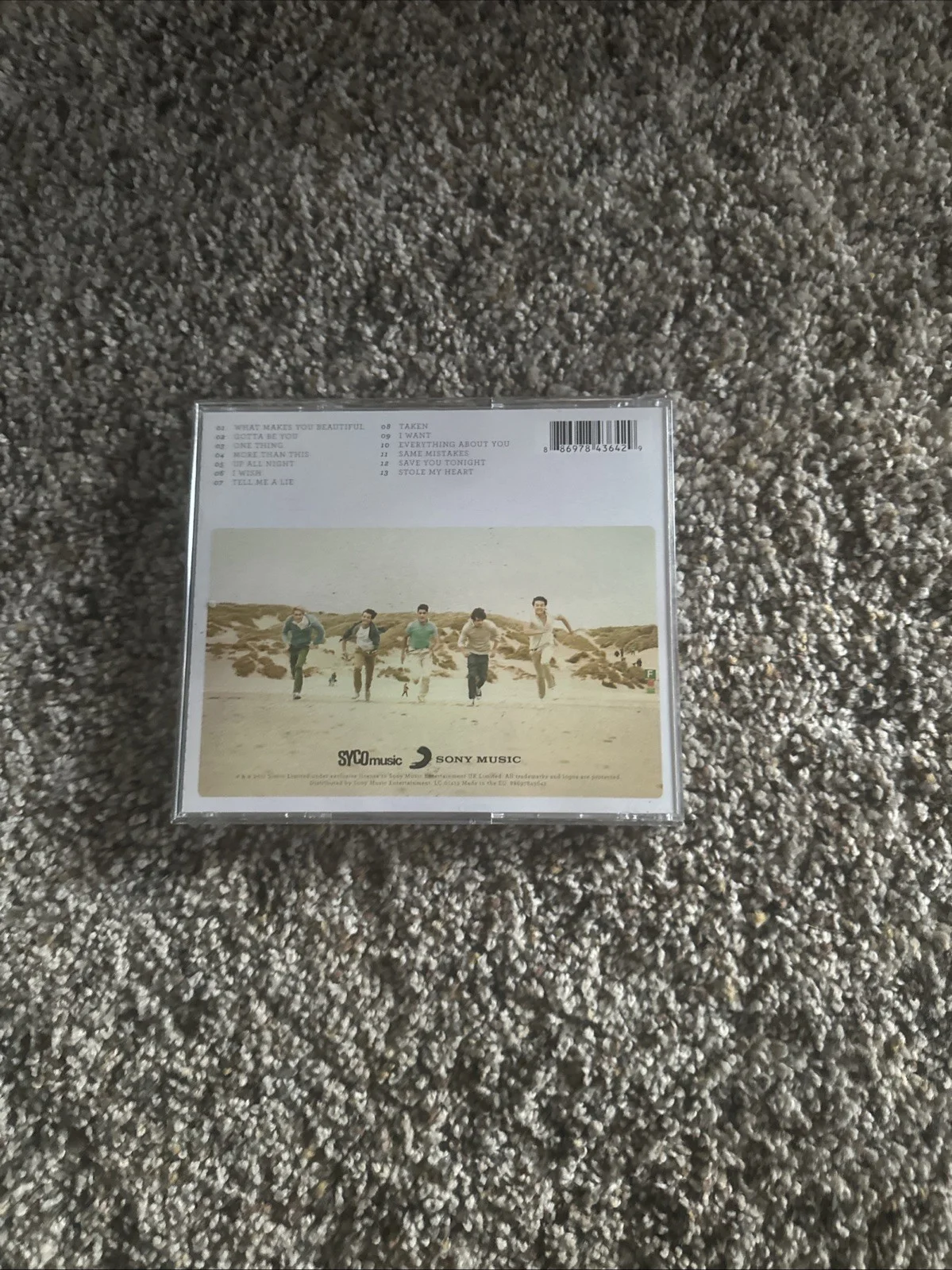 🔥 AUTOGRAPHED 🔥 1D UP ALL NIGHT - SIGNED IN PERSON BY ALL 5 MEMBERS, изображение 2