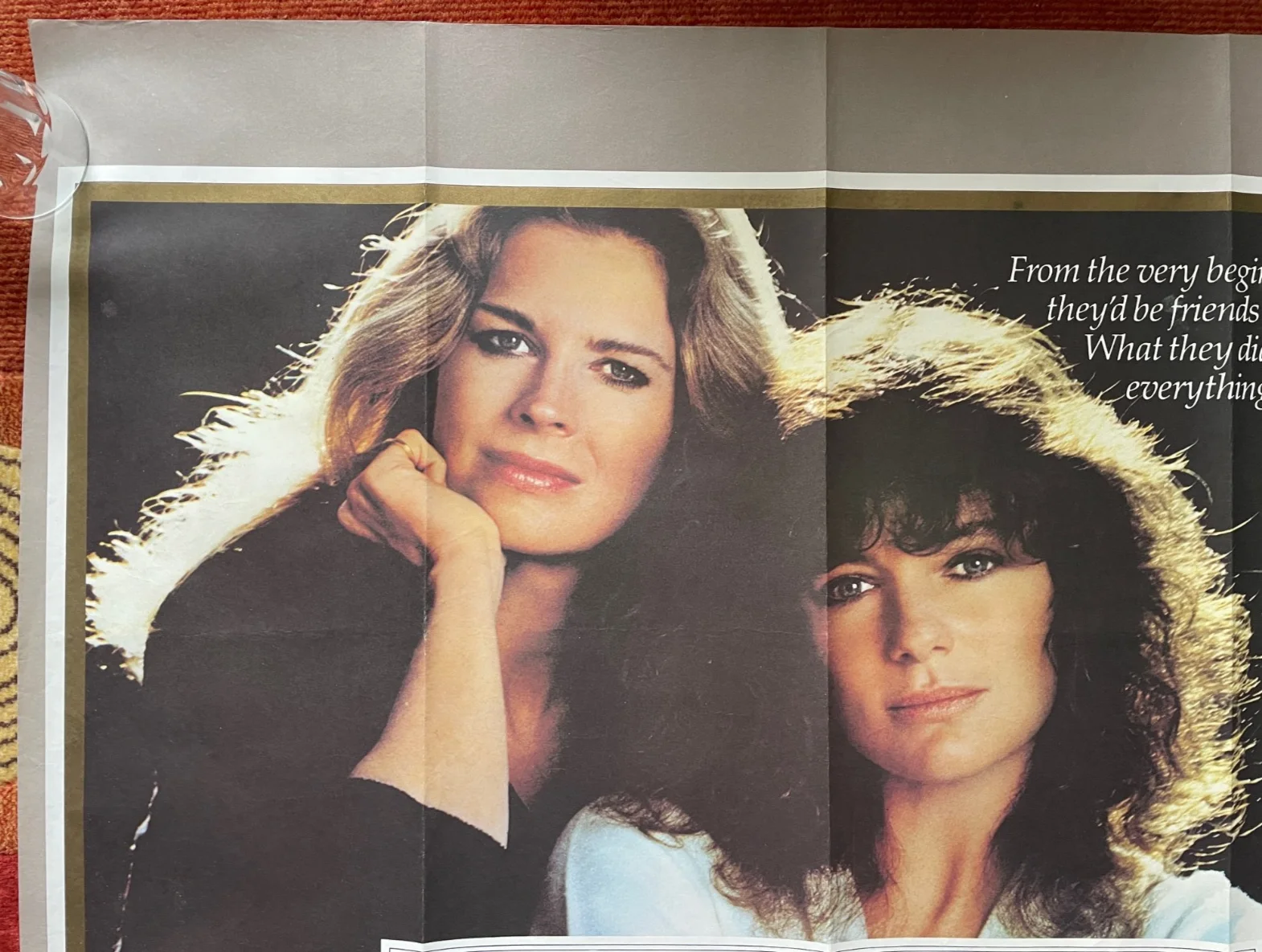RICH AND FAMOUS (1981) Original UK Quad Film Movie Poster Jacqueline Bisset, изображение 2
