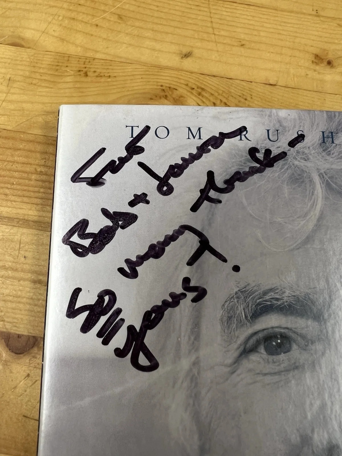 Autographed Tom Rush Voices Cd Case With No CD, image 4