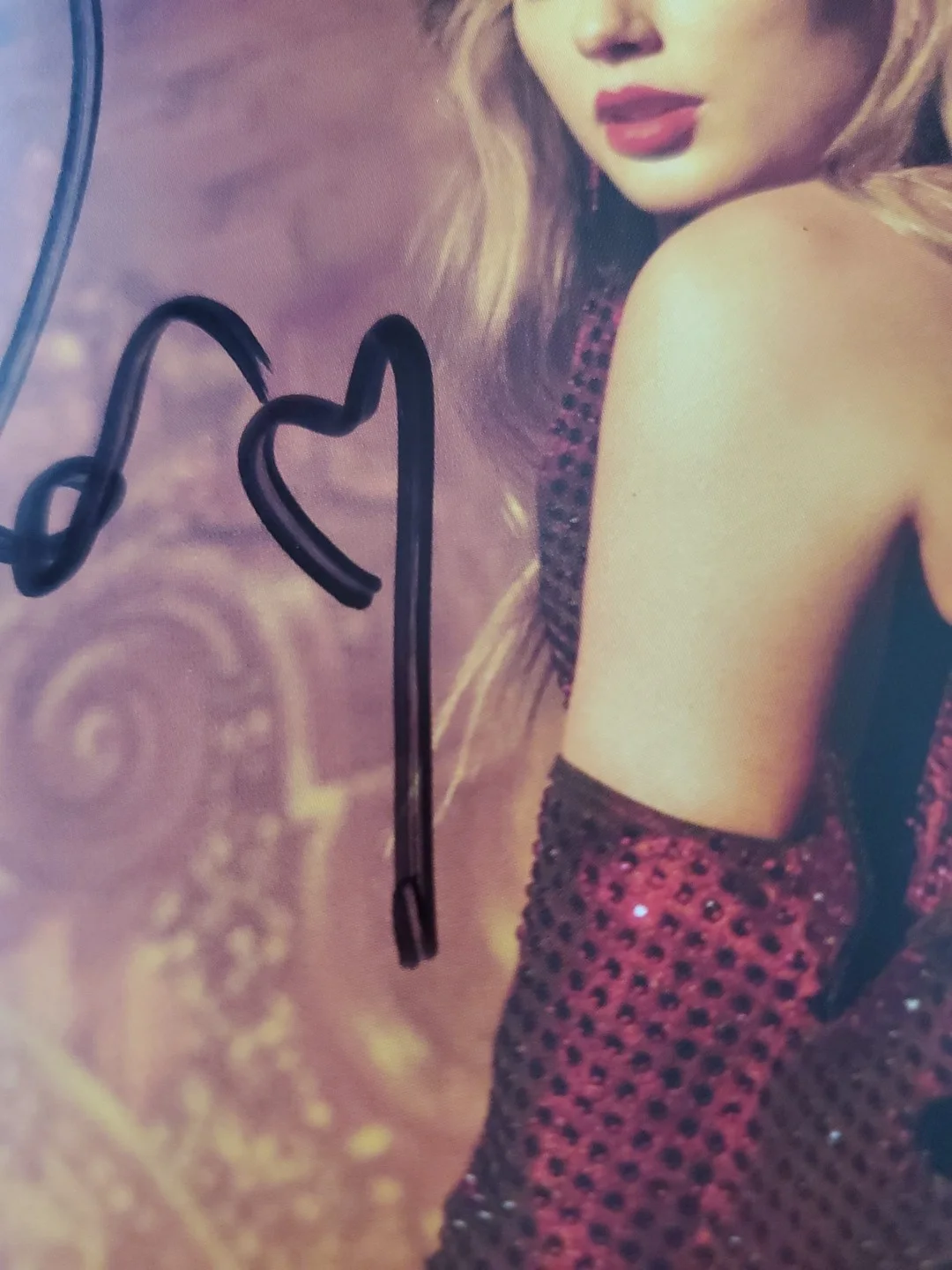 Taylor Swift The Life of a Showgirl signed cd photo 3, изображение 4