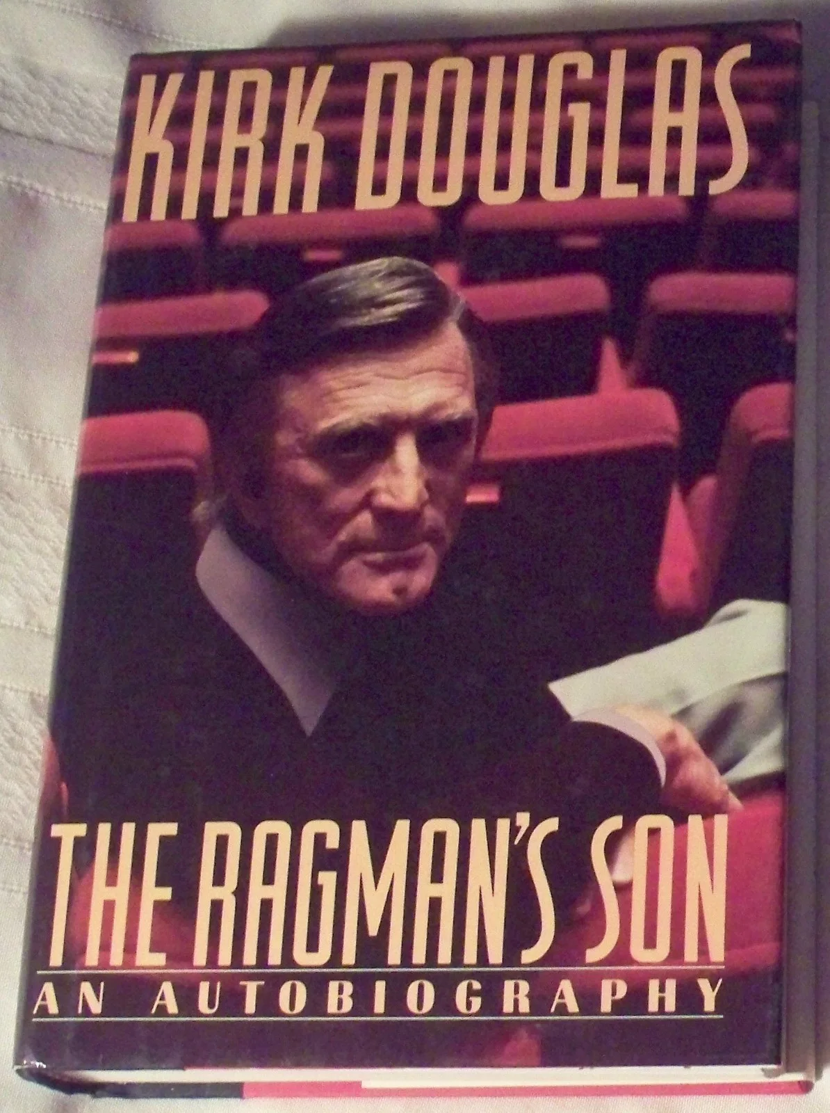 Kirk Douglas — Kirk Douglas signed book - The Ragman's Son An Autobiography HC DJ - autographed