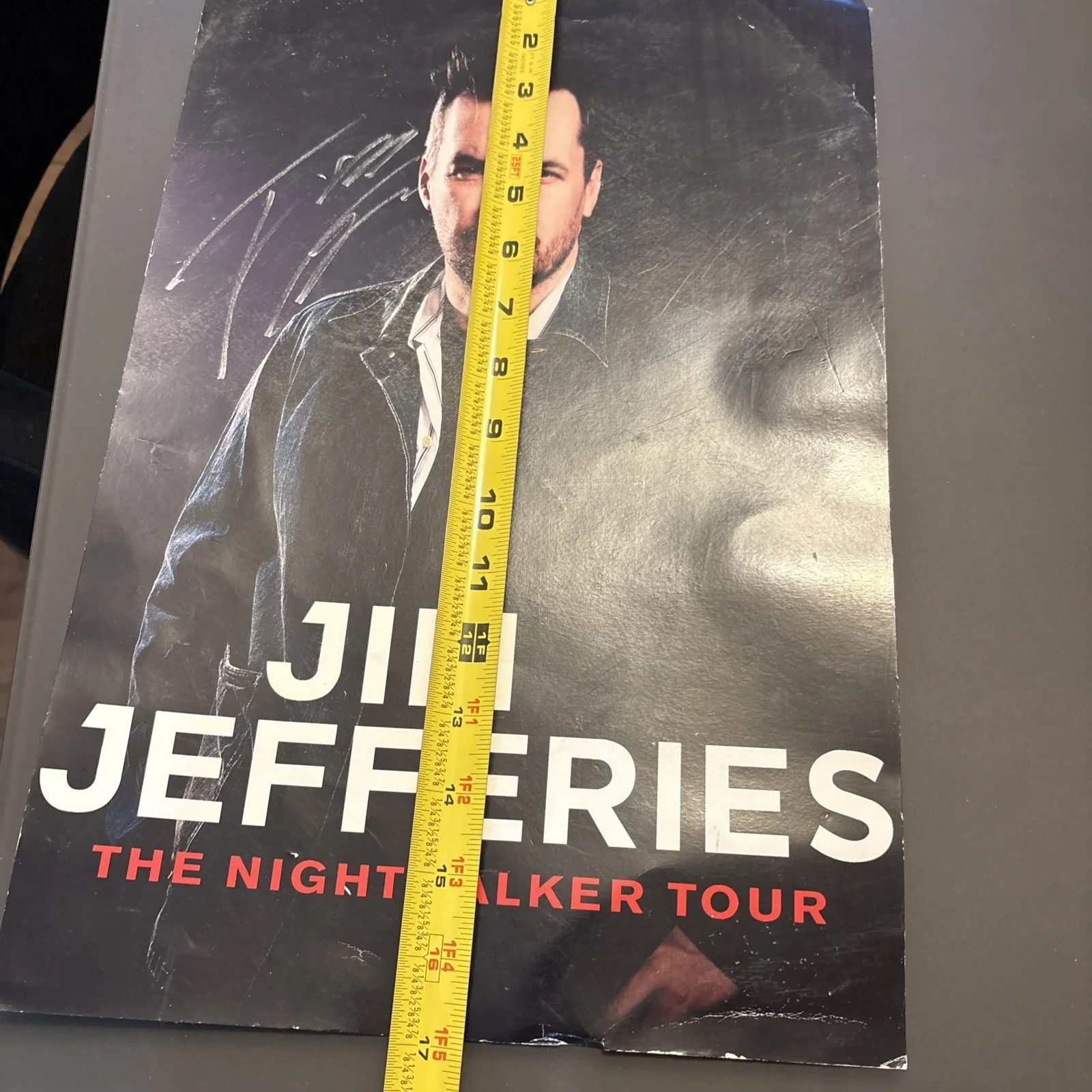 Jim Jefferies The Night Talker Signed Poster, image 4