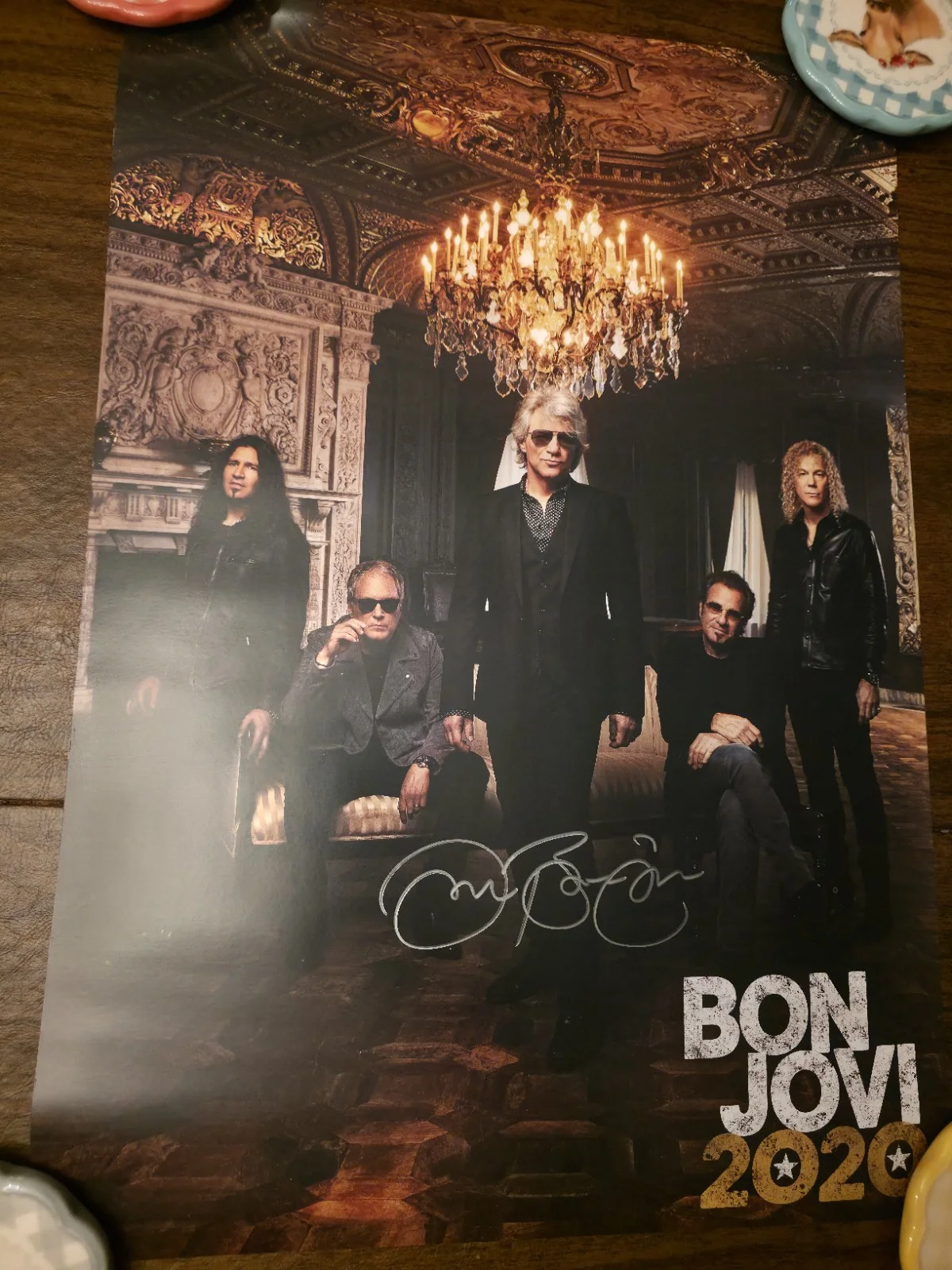 Jon Bon Jovi Signed Autographed 2020 13" x 19" Limited Poster, изображение 3