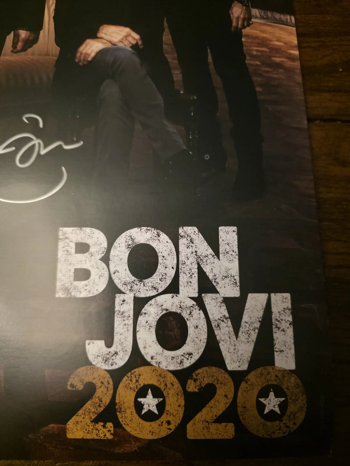 Jon Bon Jovi Signed Autographed 2020 13" x 19" Limited Poster, изображение 4