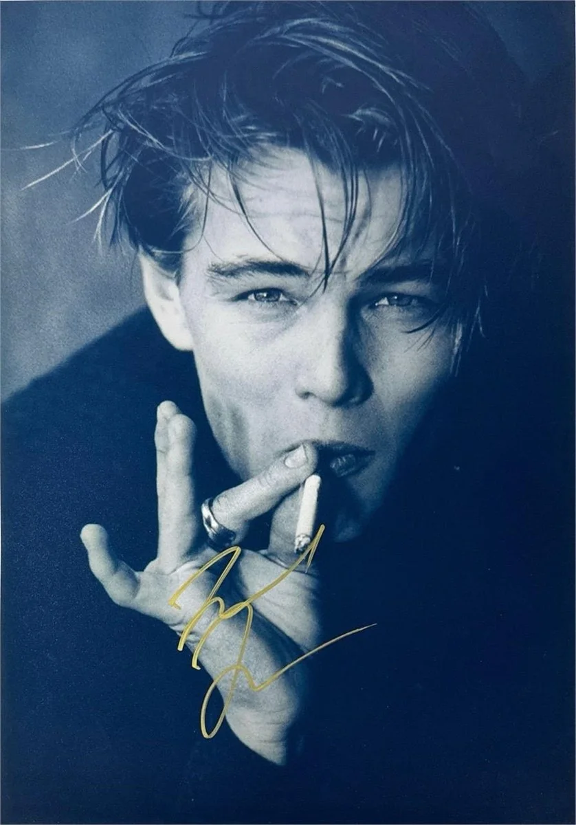Leonardo DiCaprio — Leonardo DiCaprio Signed 8x11.5 Photo Autograph COA Iconic Portrait, изображение 2