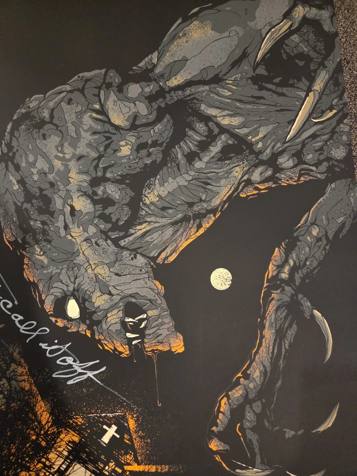 Pumpkinhead 18x24 Poster Limited To 50 Fright Rags Signed Lance Henricksen RARE, изображение 5