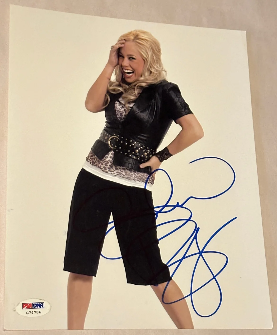 Sabrina Bryan — Sabrina Bryan Cheetah Girls Signed 8x10 Photo with PSA COA Sticker