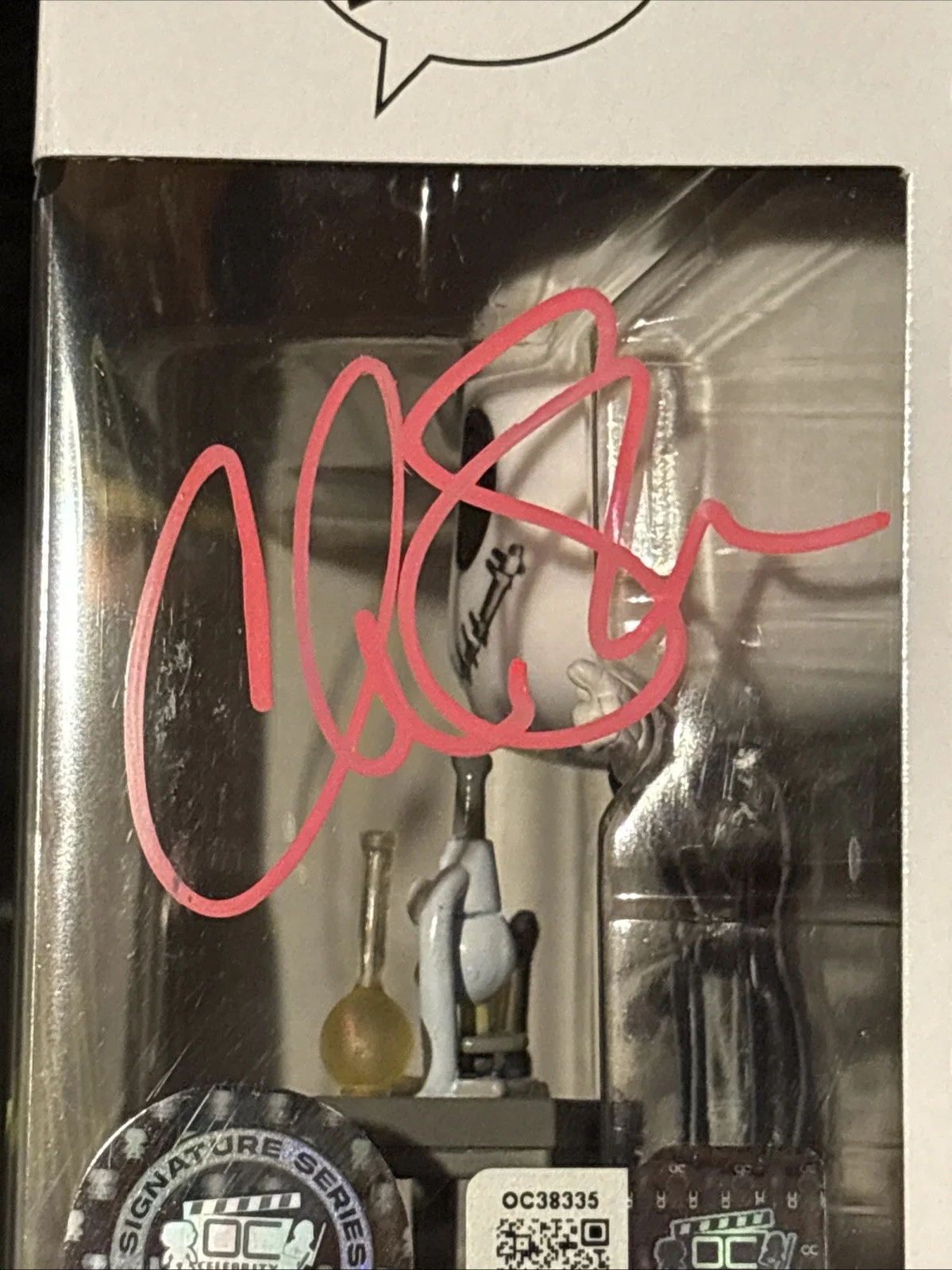 Danny Elfman, Chris Sarandon — Chris Sarandon AND Danny Elfman Signed Jack Funko COA, image 4