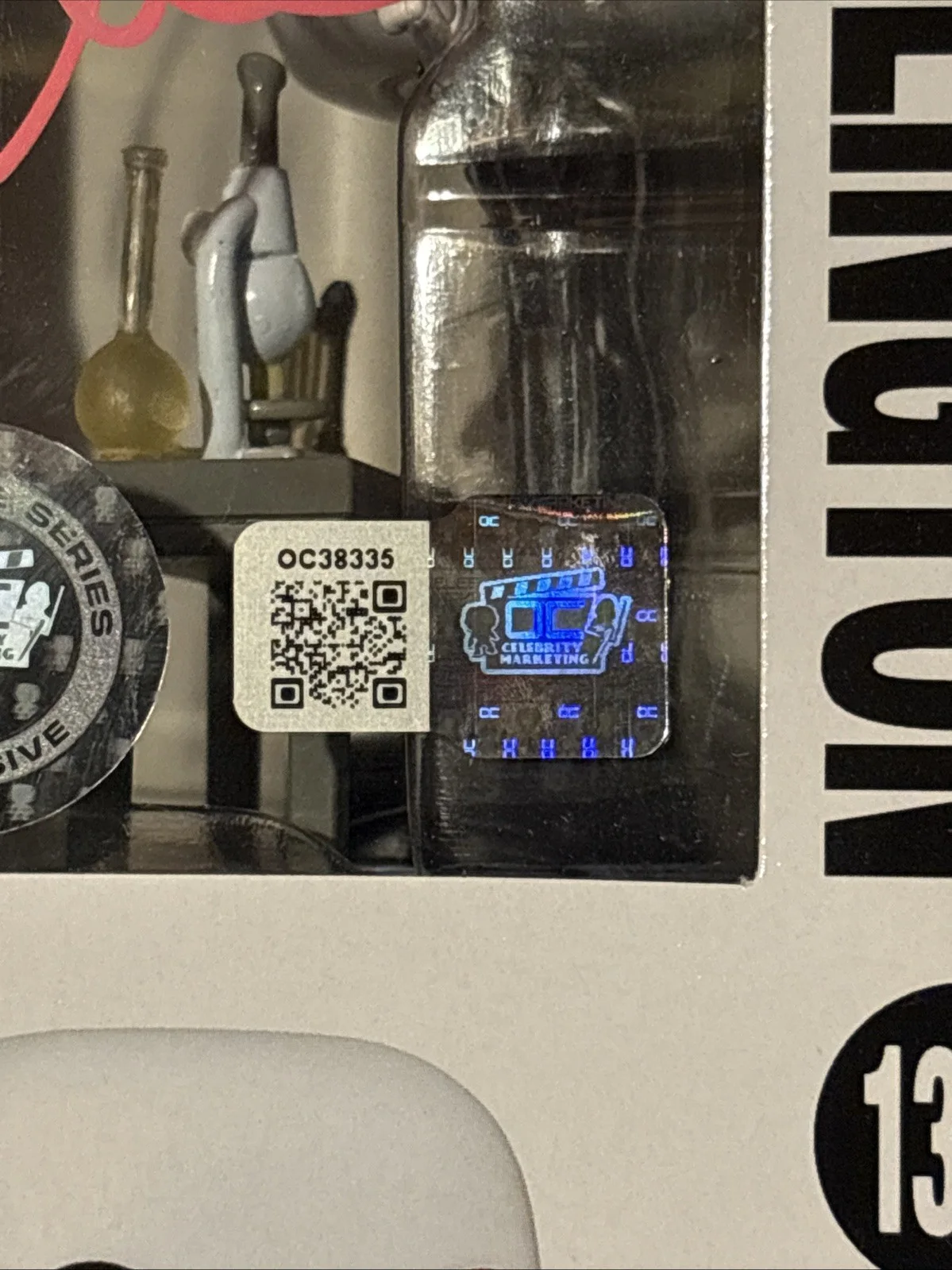 Danny Elfman, Chris Sarandon — Chris Sarandon AND Danny Elfman Signed Jack Funko COA, image 5