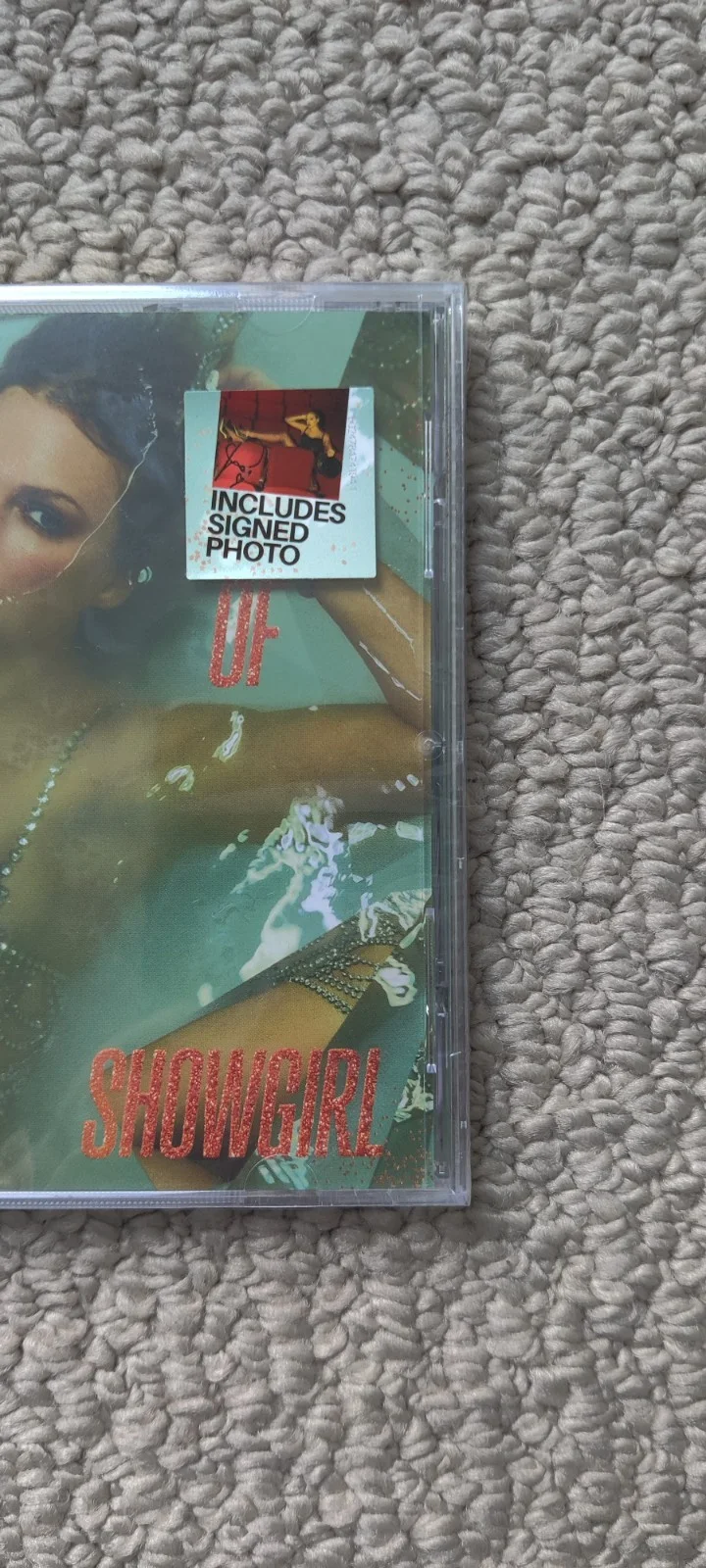 The Life of a Showgirl by Taylor Swift: Signed CD (Photo #4) SEALED/NEW!, изображение 2