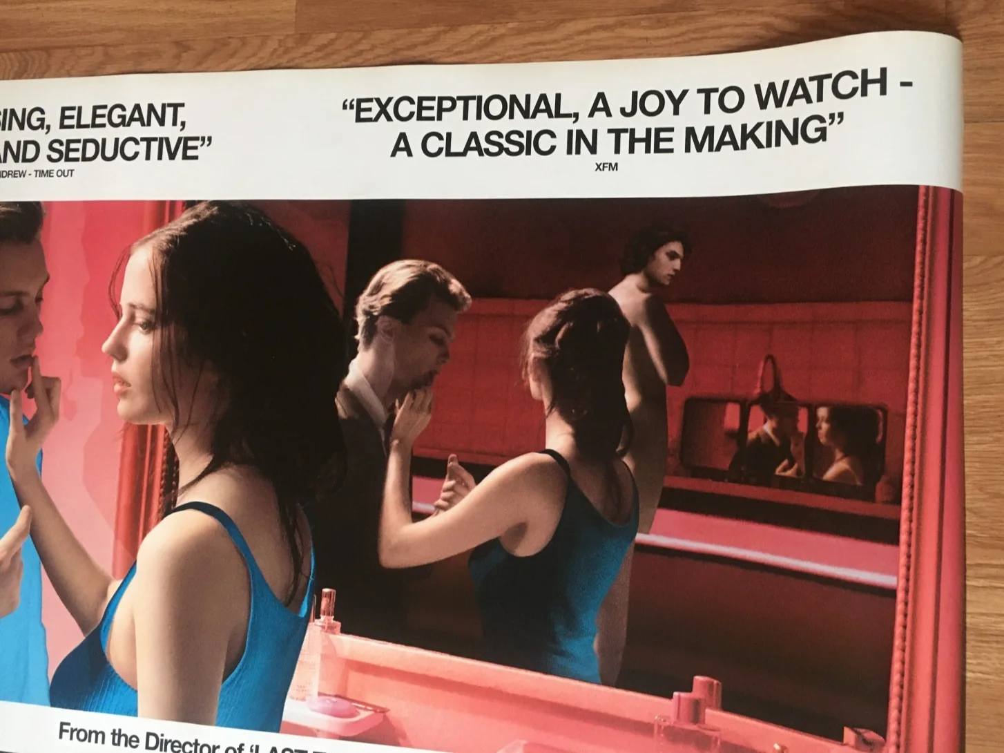 THE DREAMERS 2003 RARE ORIGINAL UK quad poster EVA GREEN BERTOLUCCI 40x30", изображение 5