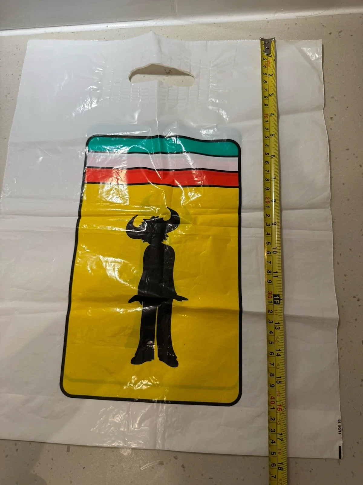 promotional bag Of iconic "Buffalo Man" logo of the British band Jamiroquai., изображение 4