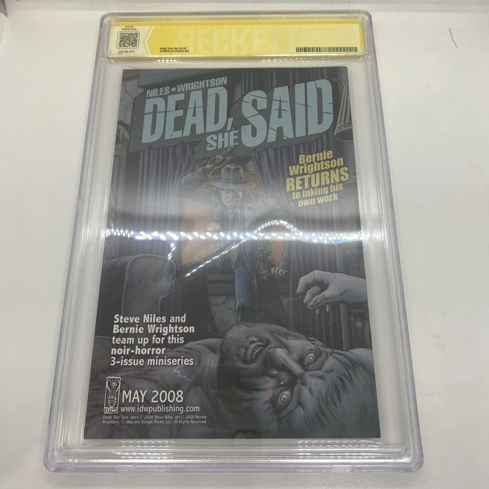 Boreanaz Marsters — Buffy the Vampire Slayer Signed Cast Boreanaz Marsters Comic CBCS Witnessed 9.2, image 4