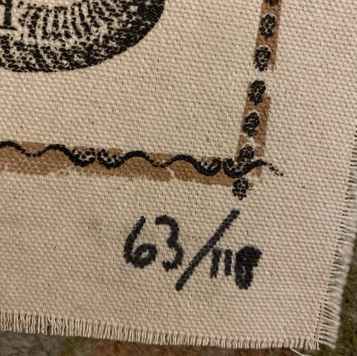 Finch Band Autographed tour poster oversized fabric patch 11x18, изображение 3