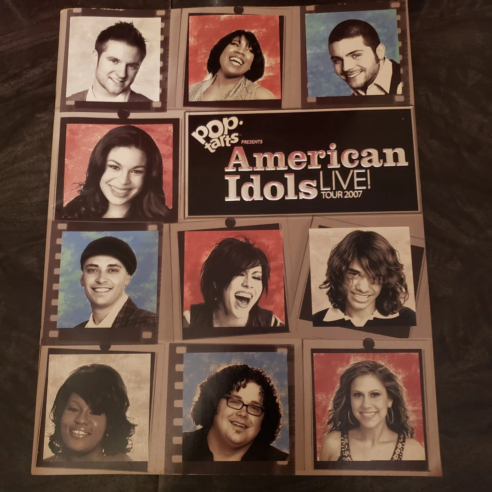 American Idol Live Tour 2007 Lot Crowd Fan Program Button Pins Jordin Sparks, изображение 3