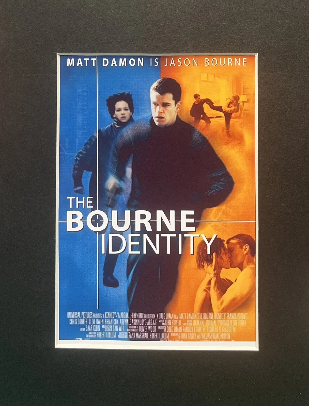Bourne Identity. 35mm Film Cell Mounted Display, image 2