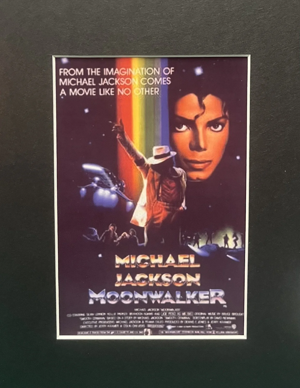 Michael Jackson Moonwalker35mm Film Cell MOUNTED DISPLAY, image 2