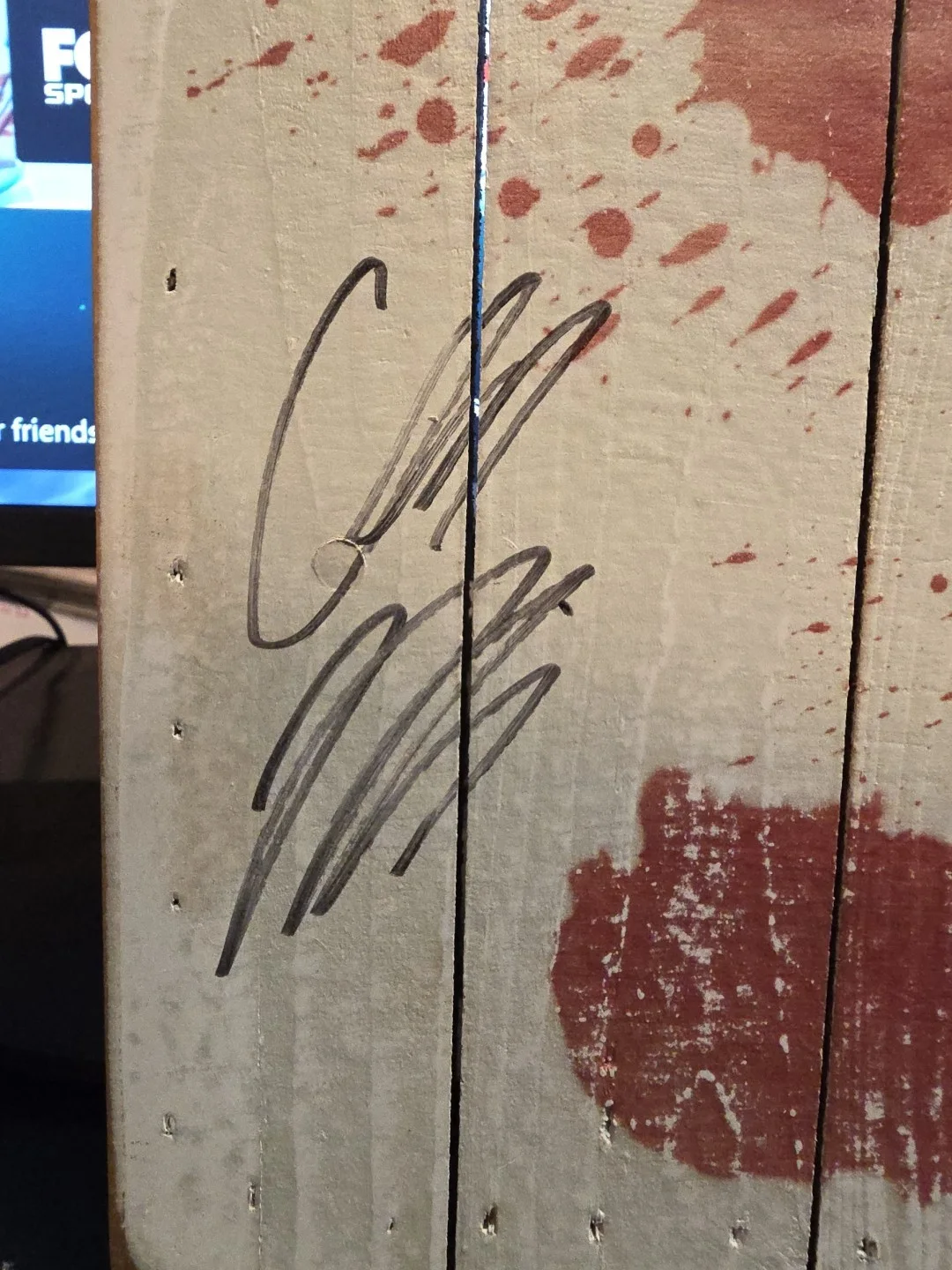 The Walking Dead Signed Autograph Plack Signatures Authentic From A Meet& greet, image 2