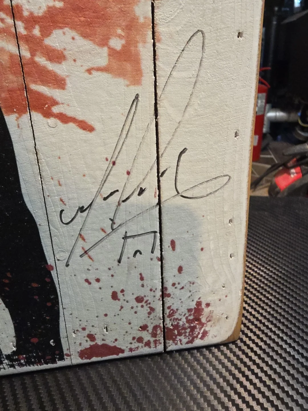 The Walking Dead Signed Autograph Plack Signatures Authentic From A Meet& greet, image 3