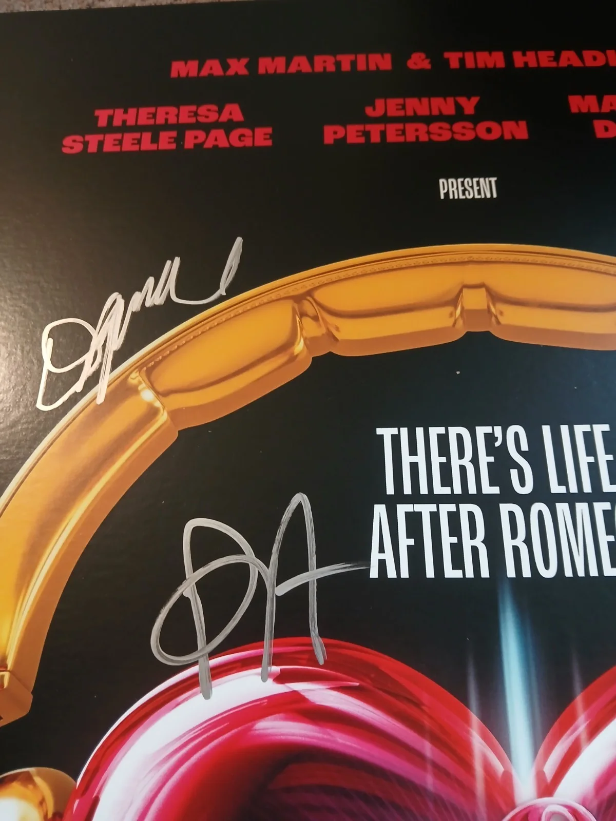 10 cast members — & Juliet Cast signed 14x22 Broadway Windowcard with 10 signatures, image 3