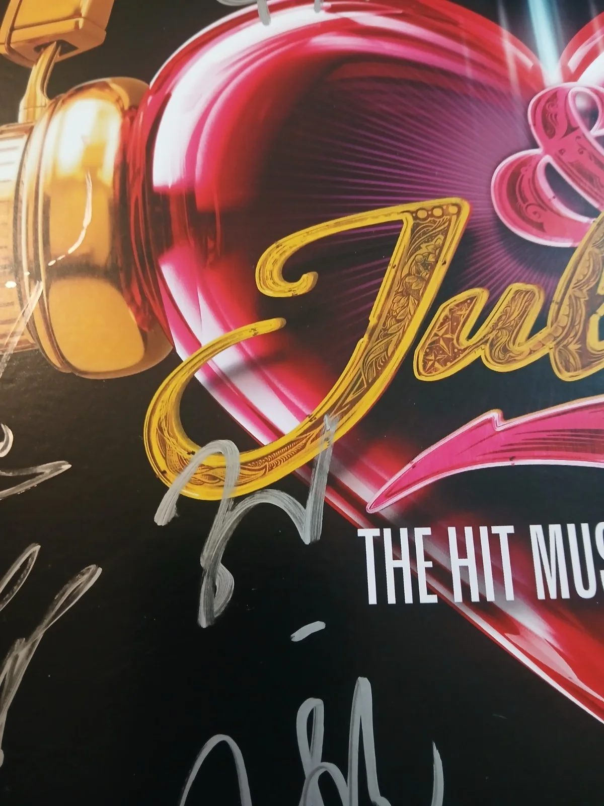 10 cast members — & Juliet Cast signed 14x22 Broadway Windowcard with 10 signatures, image 5