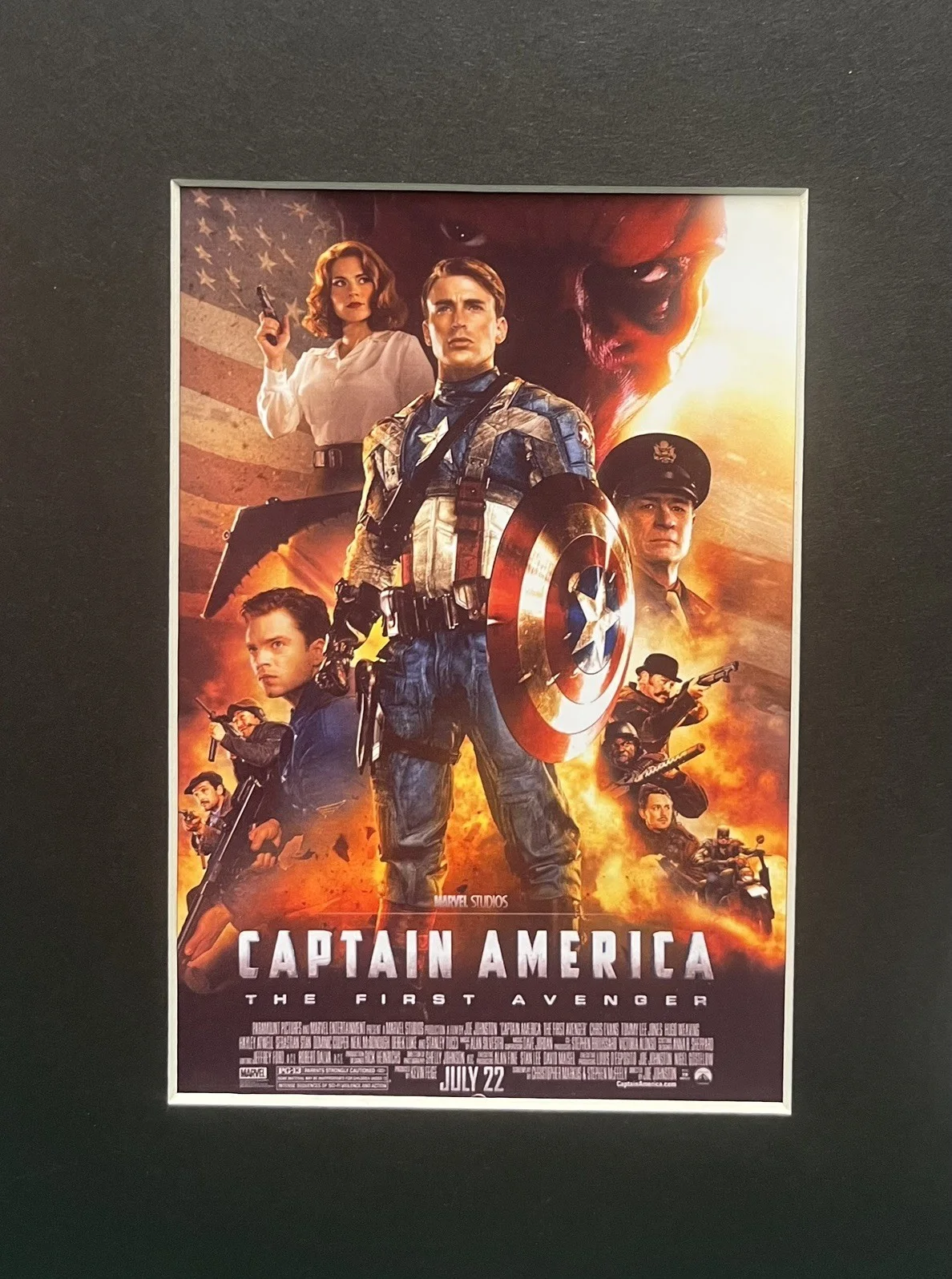 CAPTAIN AMERICA. The First Avenger . 35mm Film Cell Mounted Display, image 2