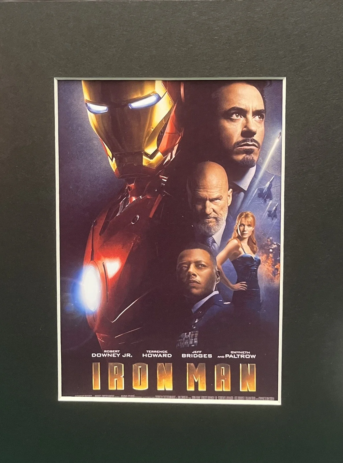 IRON MAN 1 . 35mm Film Cell Mounted Display, image 2