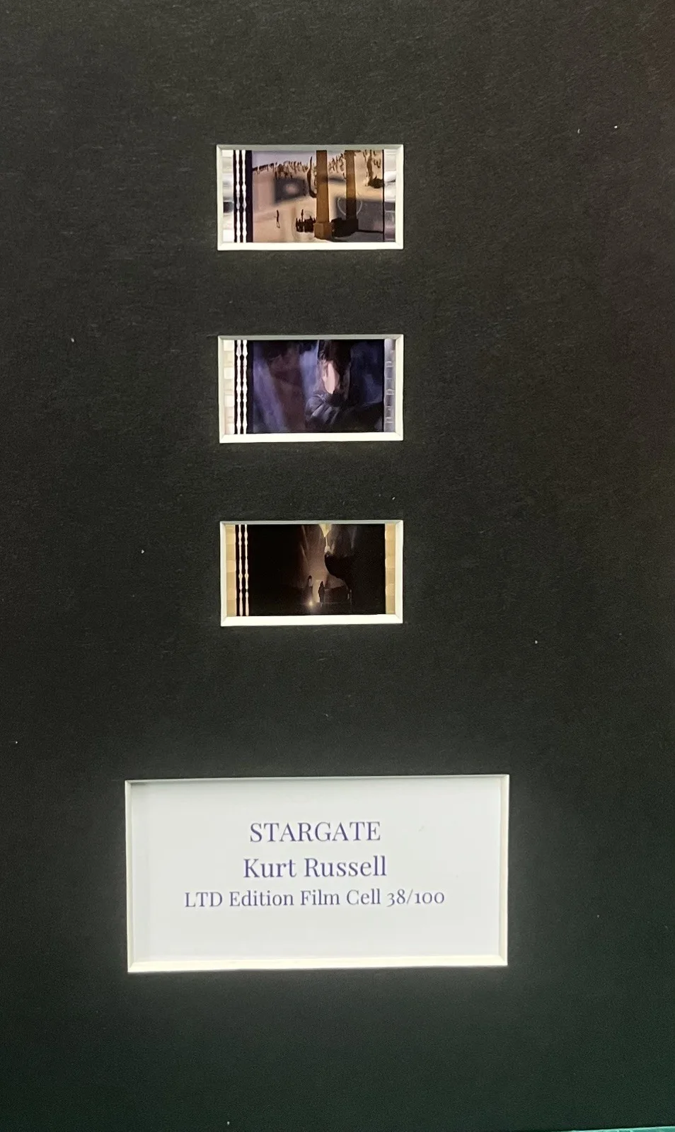 STARGATE. 35mm Film Cell Mounted Display, image 2