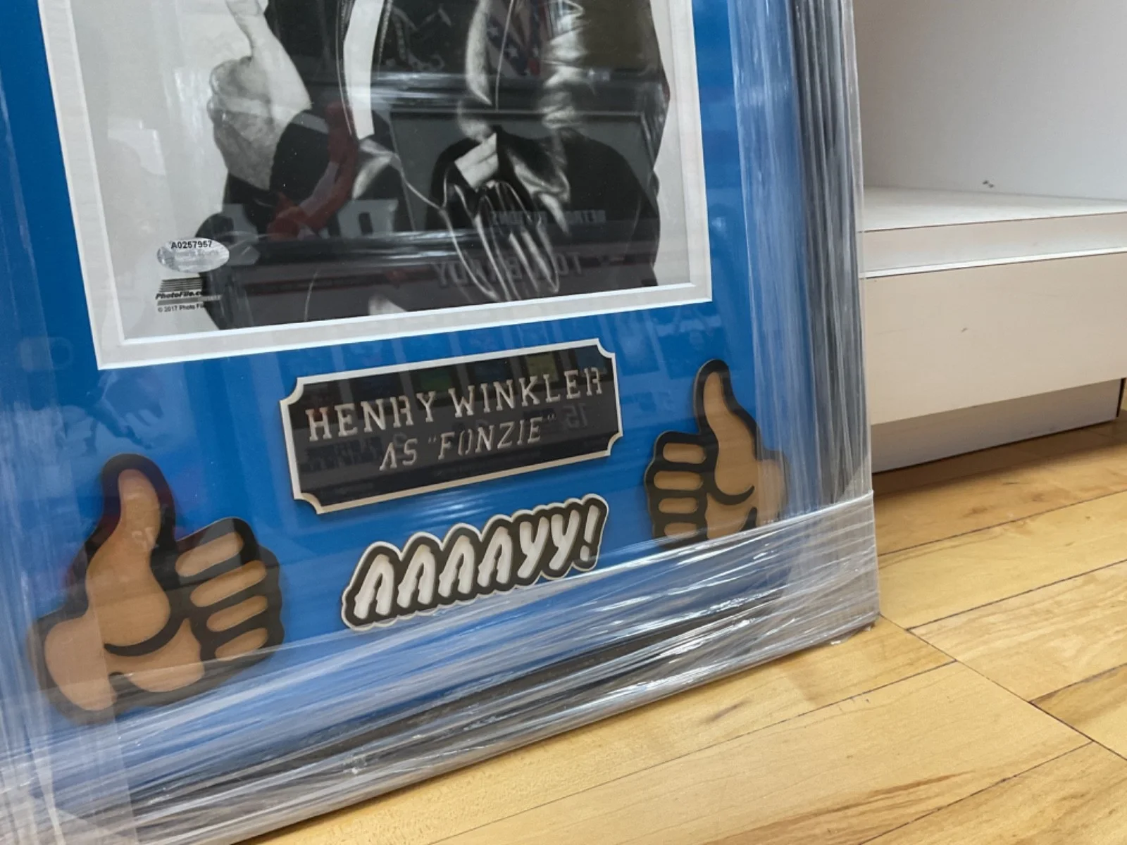 Henry Winkler — Henry Winkler “The Fonz” Signed Photo Framed w/Happy Days Themed Custom Design, изображение 4