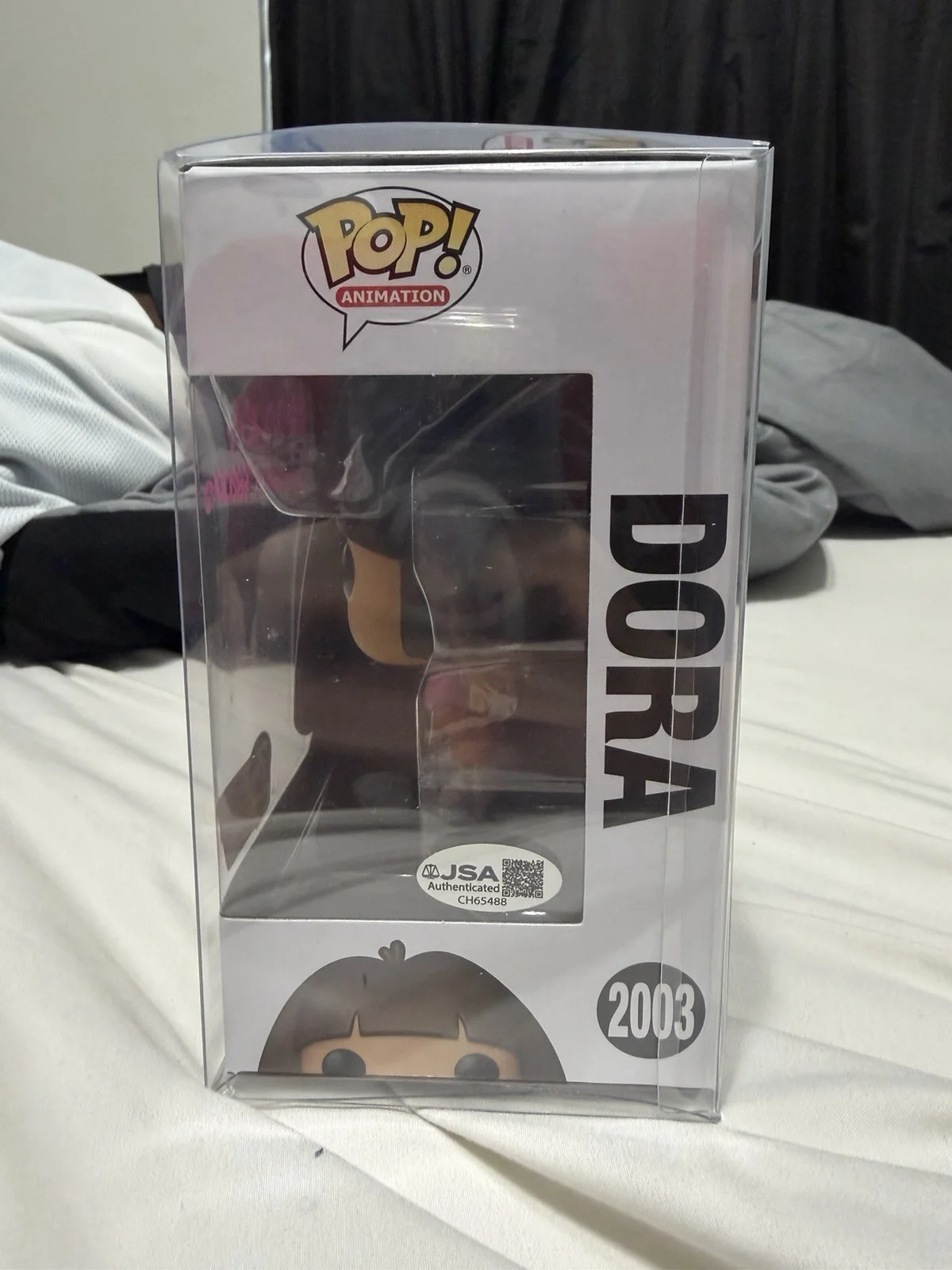 Kathleen Herles Autographed Funko Pop! Dora the Explorer with JSA Certification, image 2