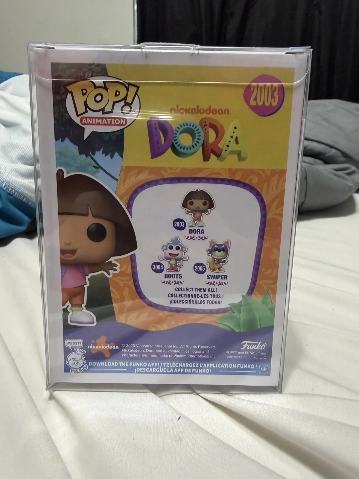 Kathleen Herles Autographed Funko Pop! Dora the Explorer with JSA Certification, image 3
