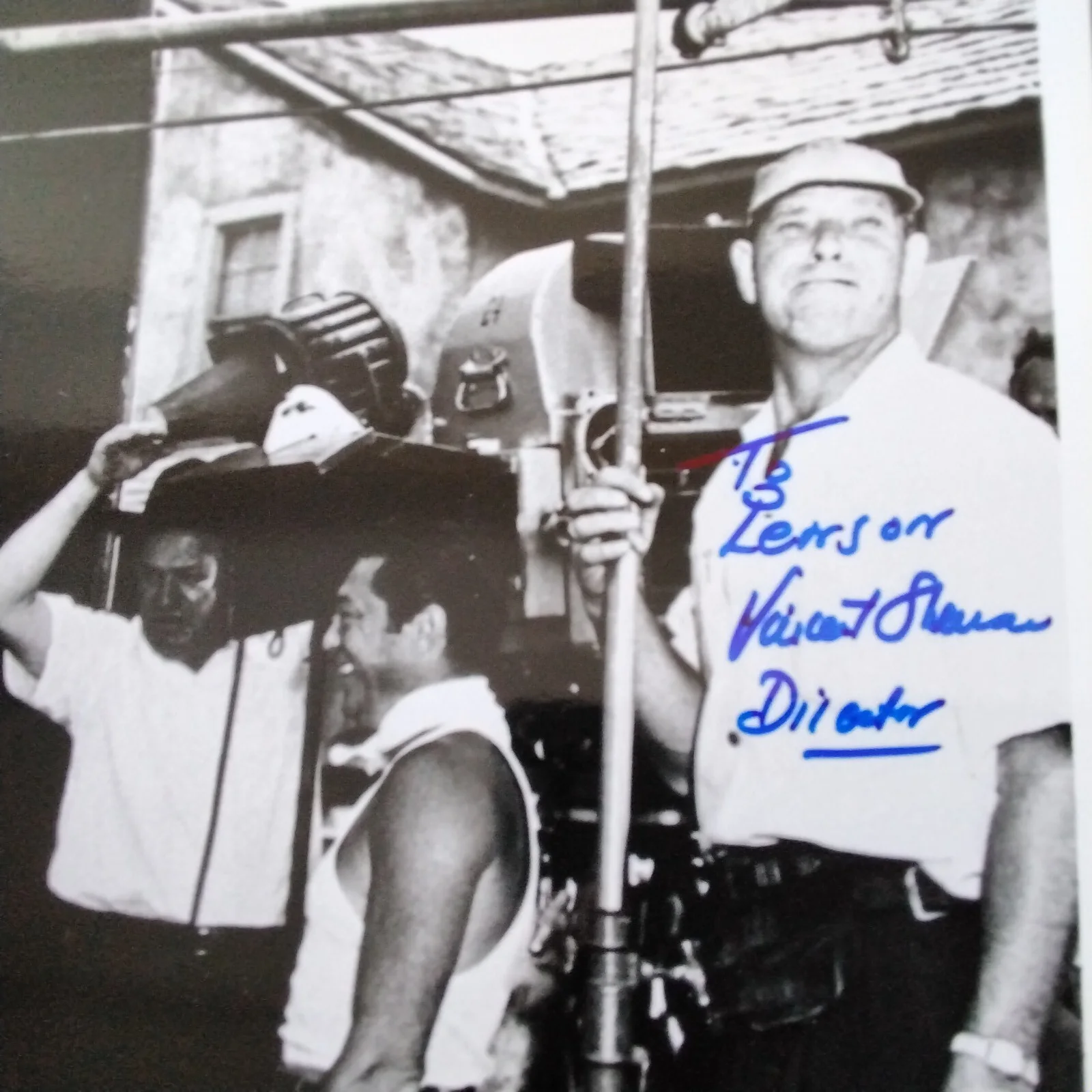 Vincent Sherman SIGNED Photo Movie TV Director Clark Gable Ava Gardner Lone Star, изображение 3