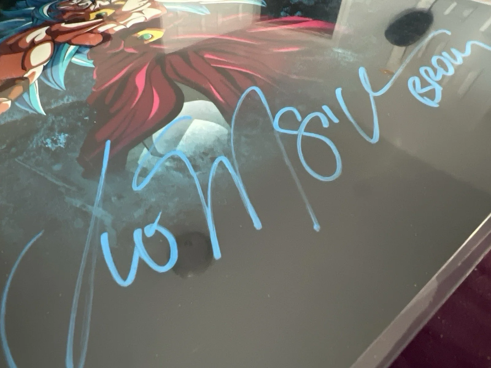 Vic Mignogna — Broly Signed 11x14 Dragon Ball Super Photo – JSA Witnessed COA – Anime Autograph, изображение 2
