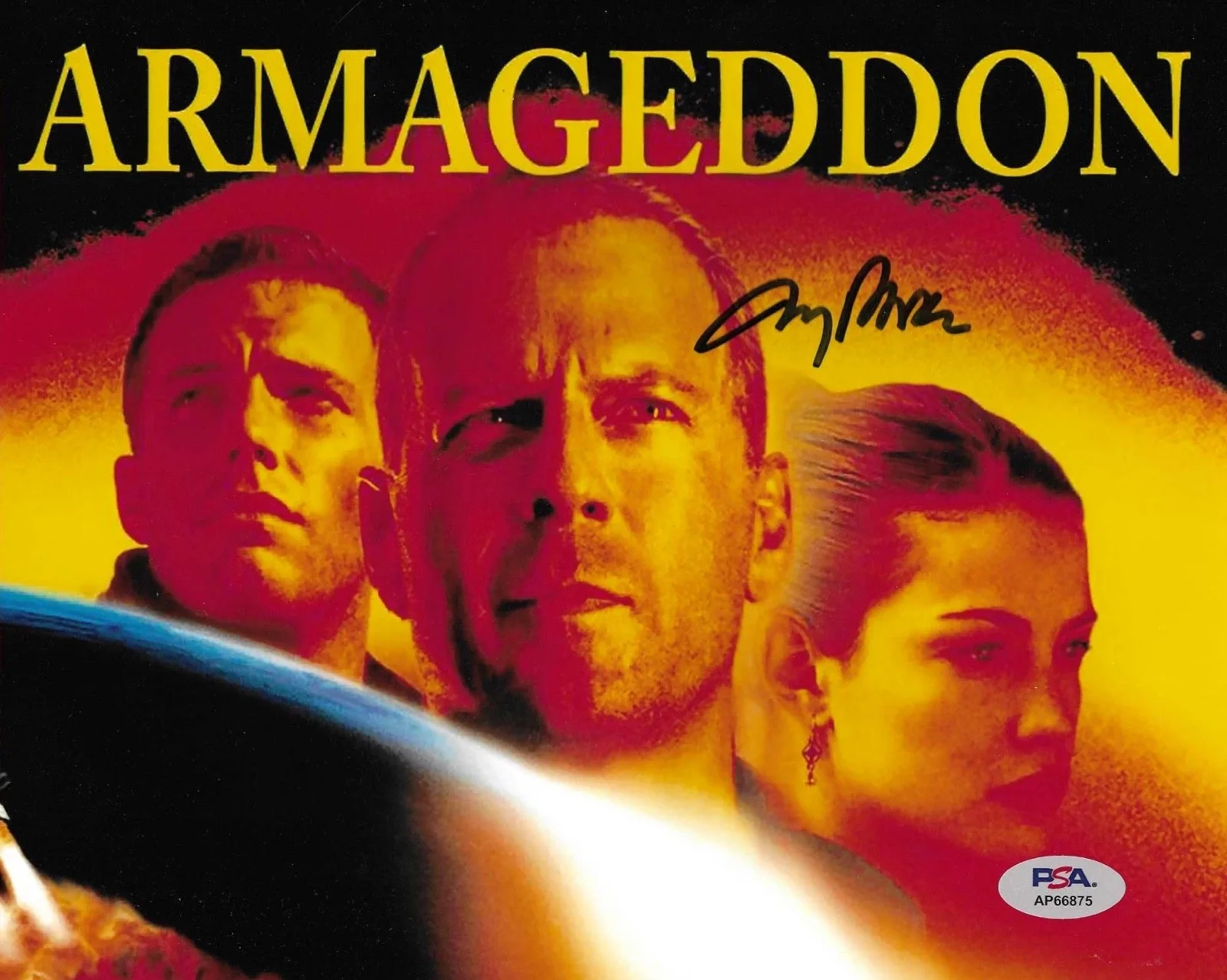 jerry bruckheimer — Director Jerry Bruckheimer Armageddon Movie Signed Auto 8x10 Photo PSA DNA