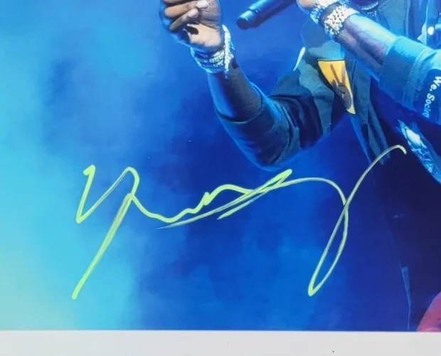 Young Thug Thugger Rapper Signed 8X10 PHOTO BAS BECKETT PUNK SLIME SO MUCH FUN, изображение 2