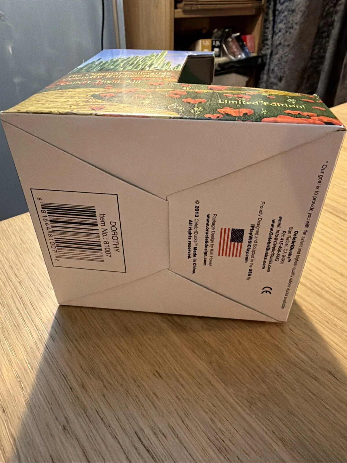 Wizard of Oz: Limited Edition New In Box rubber duck collectable, изображение 5