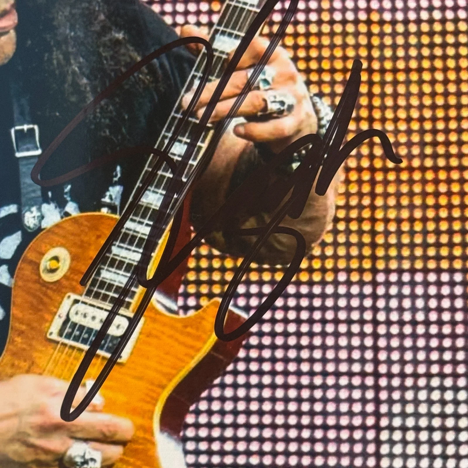 SLASH SIGNED AUTOGRAPHED 8x10 PHOTOGRAPH AUTO W/COA GUNS N ROSES VELVET REVOLVER, изображение 3