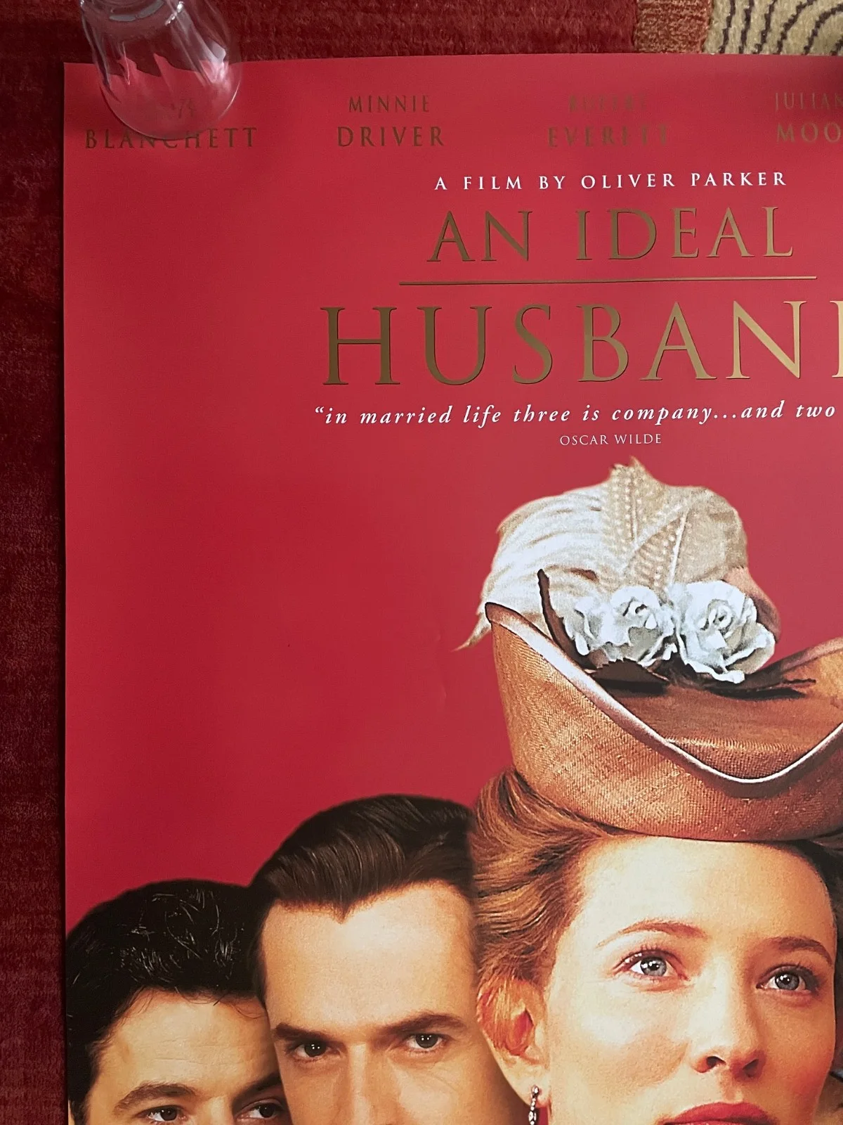 AN IDEAL HUSBAND (1999) ORIGINAL ONE SHEET CINEMA POSTER CATE BLANCHETT, изображение 2
