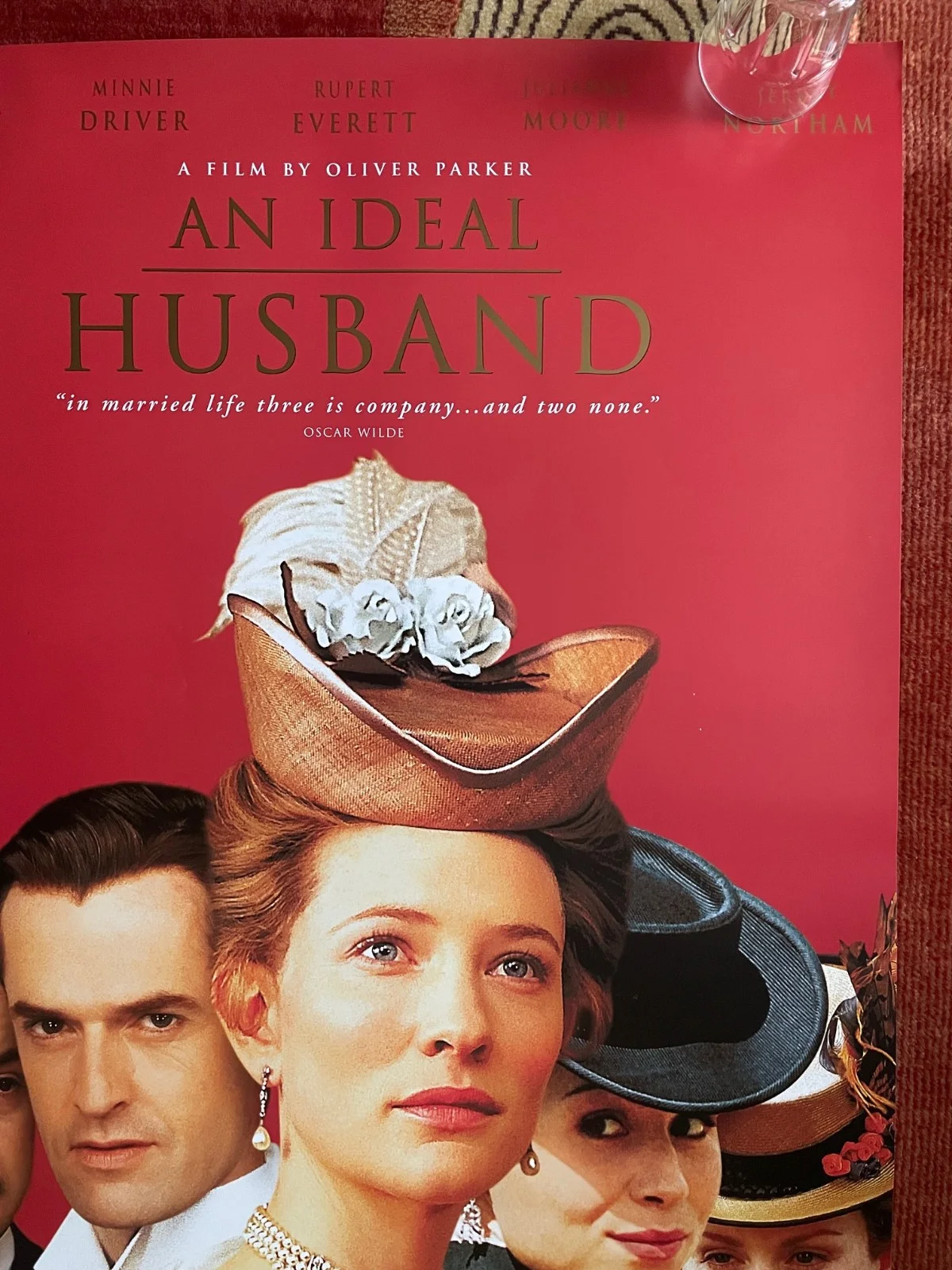 AN IDEAL HUSBAND (1999) ORIGINAL ONE SHEET CINEMA POSTER CATE BLANCHETT, изображение 3