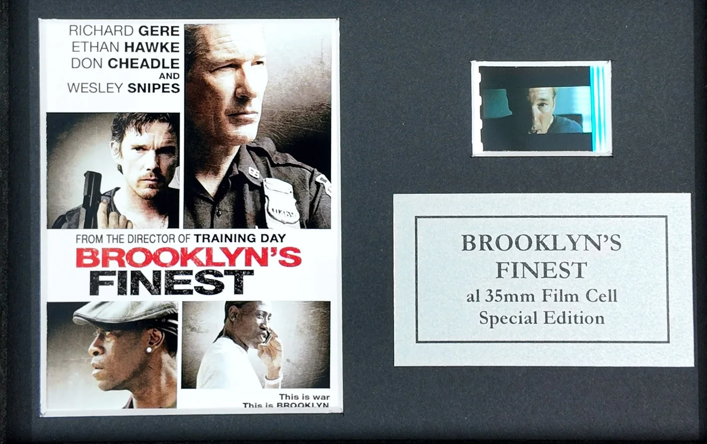 Handmade gift featuring original Mini film cell for BROOKLYN'S FINEST fans + C0A, image 2