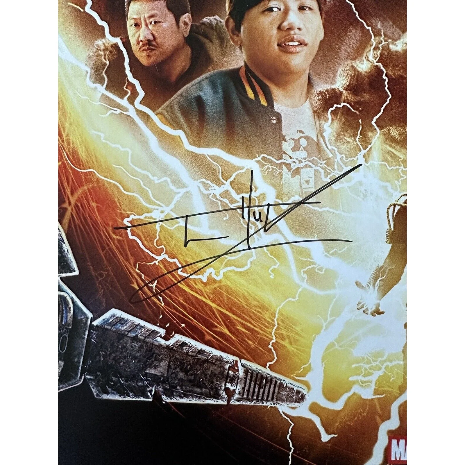 Tom Holland, Zendaya — Tom Holland & Zendaya Autograph Signed Spider Man No Way Home 27x40 COA #3, image 4