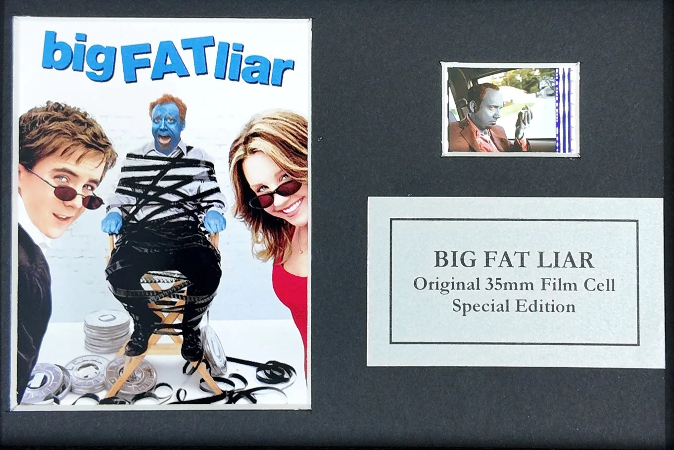 Handmade gift featuring original Mini film cells for BIG FAT LIAR fans, изображение 2