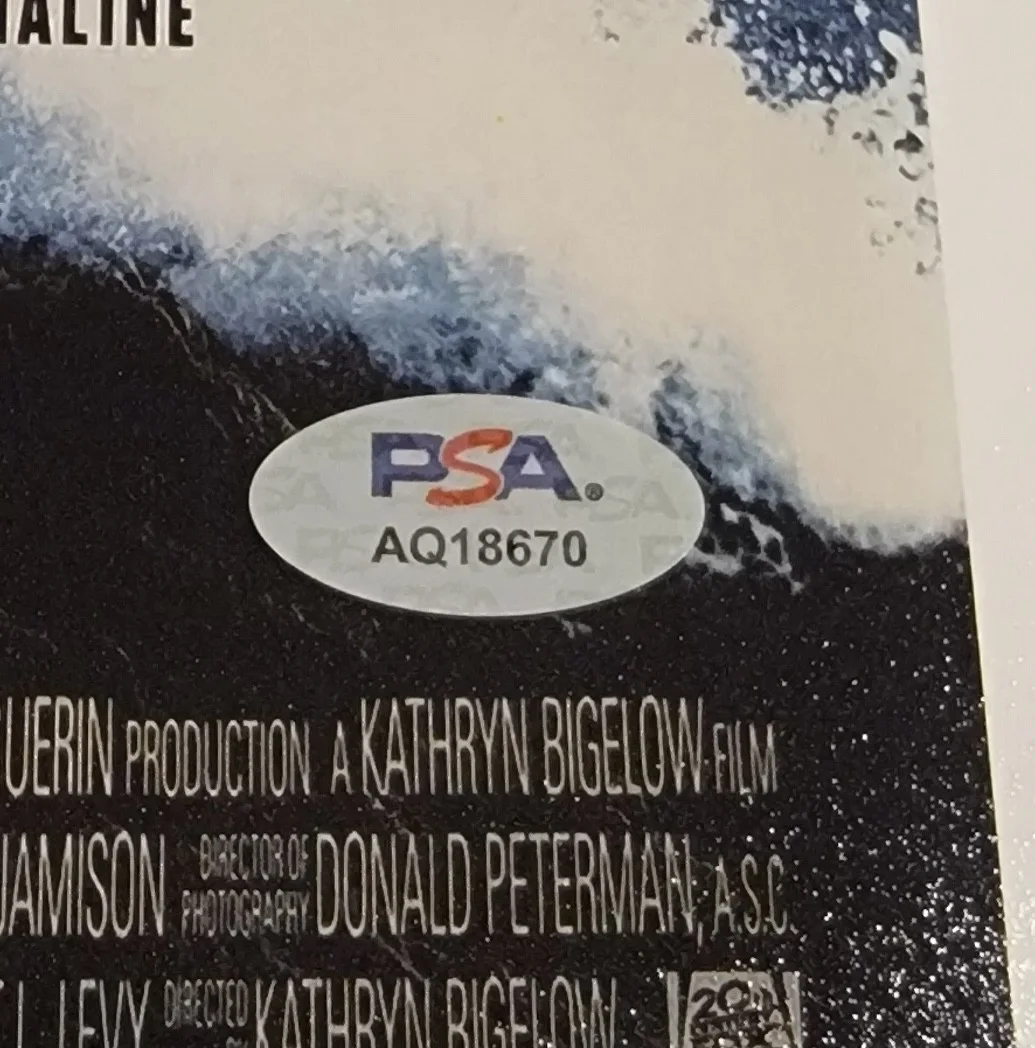 Kathryn Bigelow — Kathryn Bigelow signed 11x14 photo PSA DNA autograph Point Break poster image, image 2